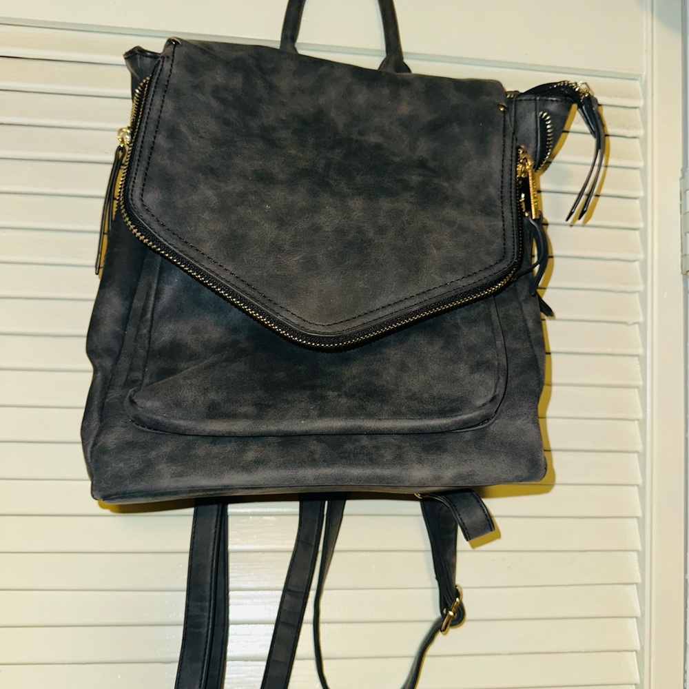 Stylish Grey Backpack for Women